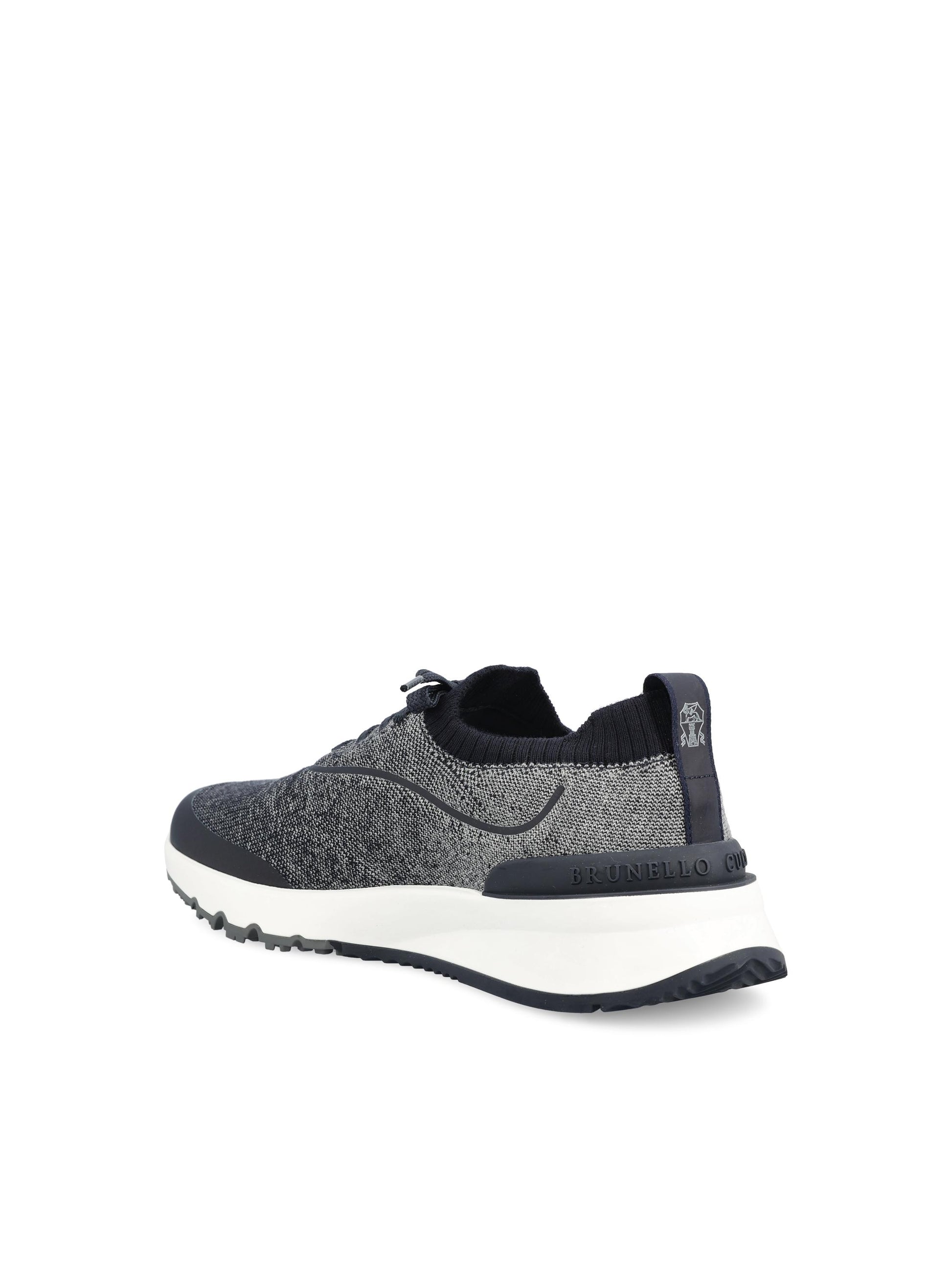 Sneakers realizzate in maglia. MZUEHRO342 CDY87 BRUNELLO CUCINELLI 