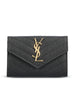 Portafoglio realizzato in pelle. 414404 BOW011000 SAINT LAURENT 