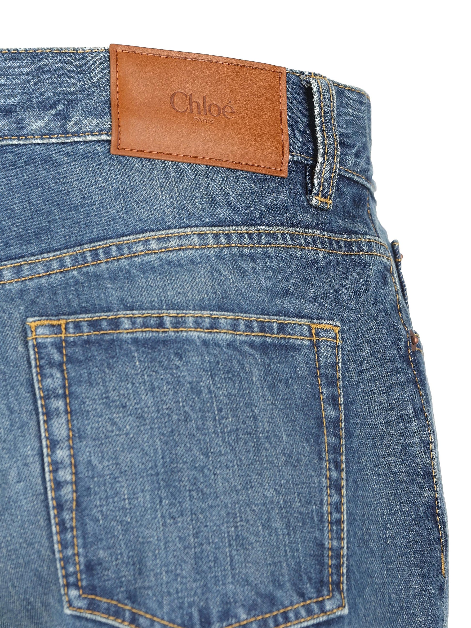 Jeans realizzati in denim. CH25WDP76153 4A1 CHLOE' 