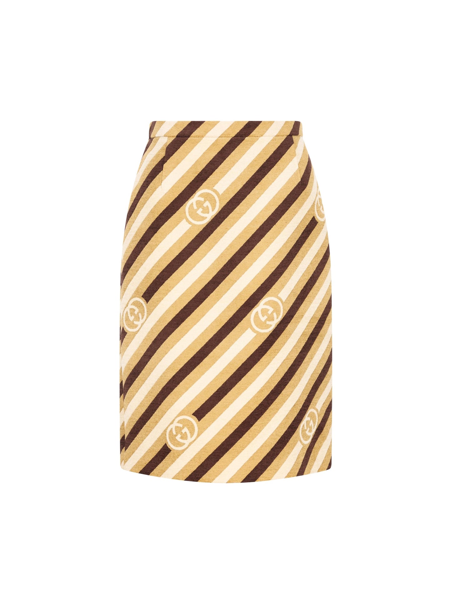 Gonna realizzata in ciniglia di velluto. 854626 ZAUMT2006 GUCCI 