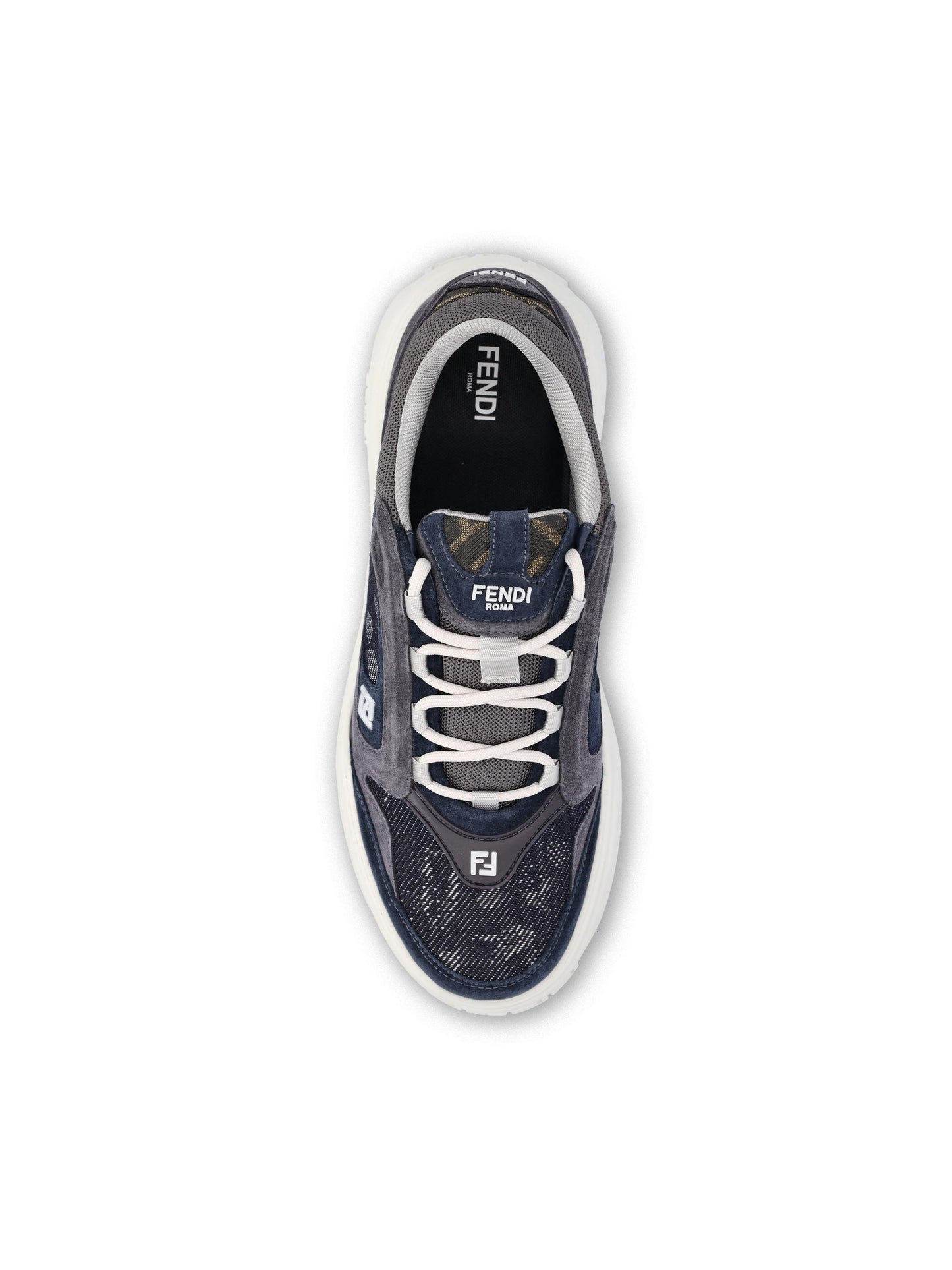 Sneakers Fendi realizzate in denim. 7E1728 AYFTF1V8C FENDI 