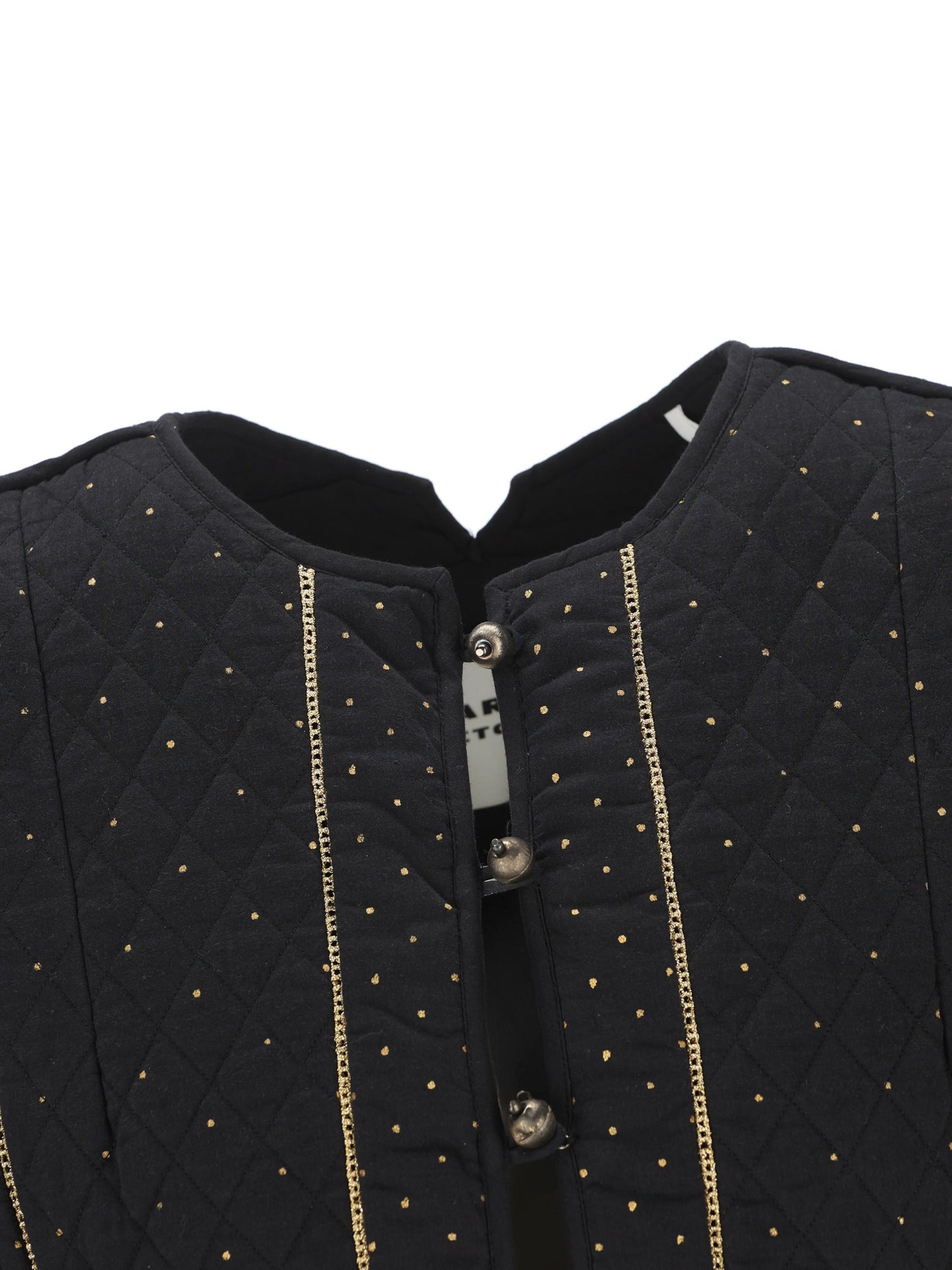 Gilet realizzato in cotone. 26PGI0078FA-D1J03E 01BK ISABEL MARANT 