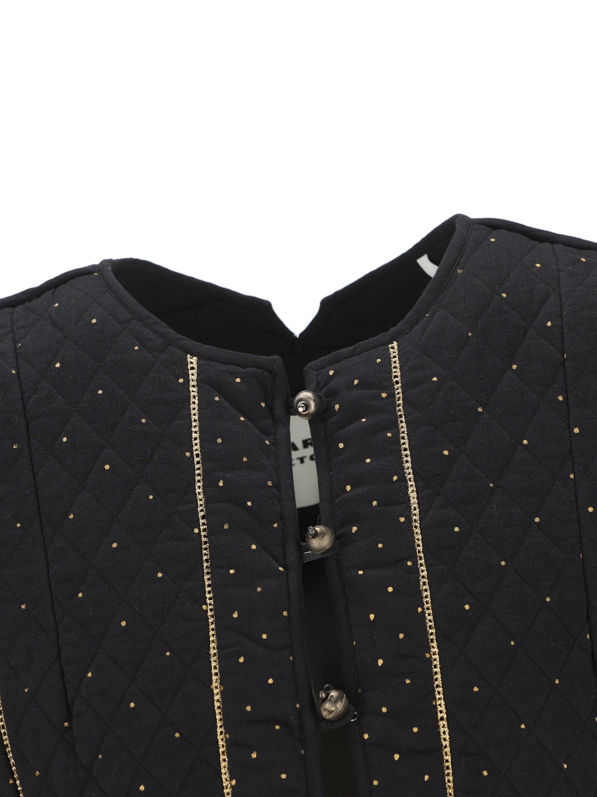 Gilet realizzato in cotone. 26PGI0078FA-D1J03E 01BK ISABEL MARANT 