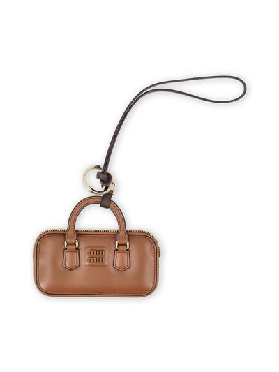 Portachiavi in pelle di agnello. 5TL356 2CWAF0046 MIU MIU 