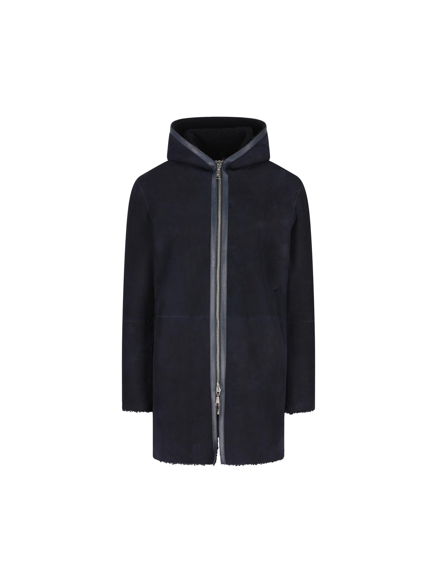 Cappotto realizzato in pelle di agnello. WILSON CHI25091254 TAGLIATORE 