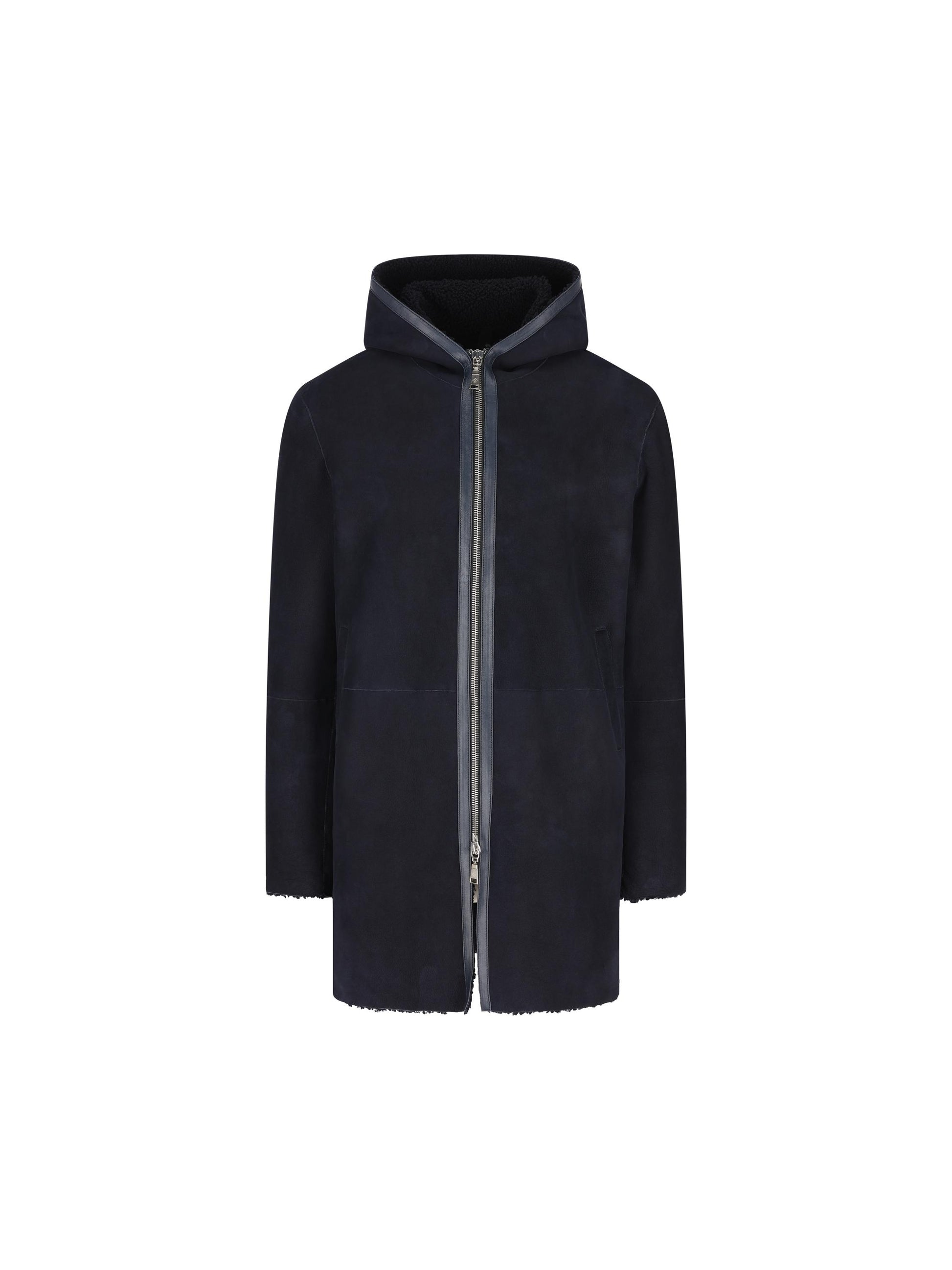 Cappotto realizzato in pelle di agnello. WILSON CHI25091254 TAGLIATORE 