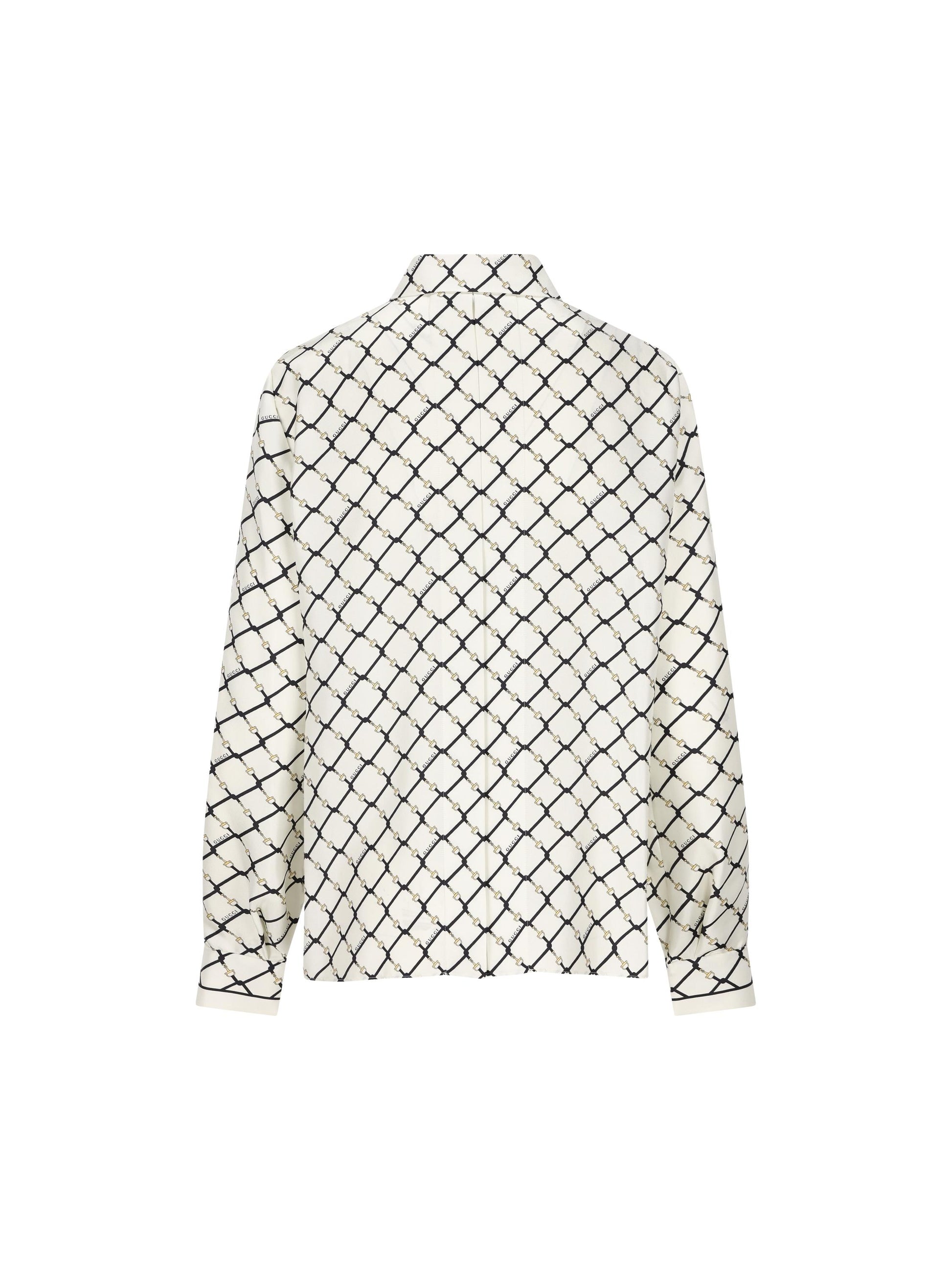 Camicia realizzata in seta. 852949 ZAUMY9097 GUCCI 