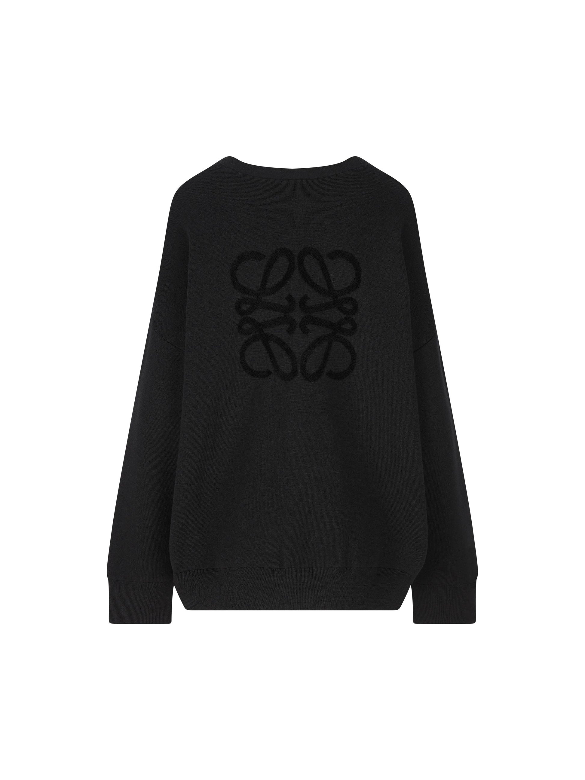 Cardigan realizzato in lana e viscosa. H526Y16KAP 1100 LOEWE 