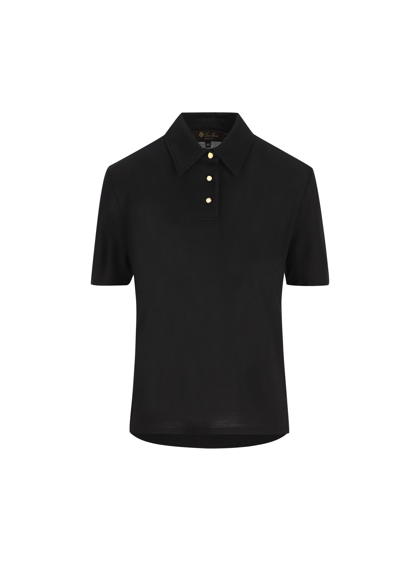 Polo realizzata in lana vergine. FAP8300 8000 LORO PIANA 