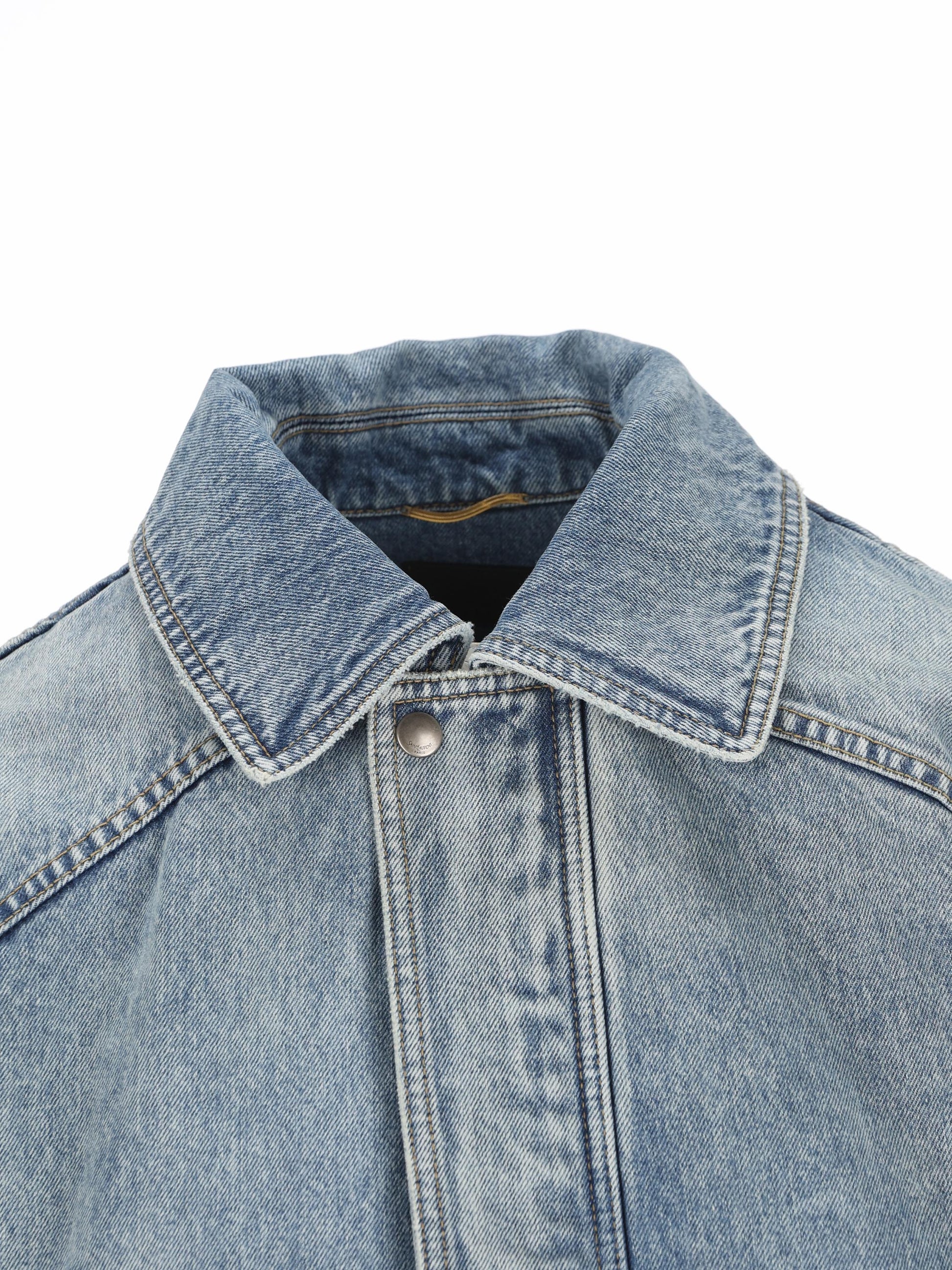 Giacca realizzata in cotone. 861642 Y35AQ5107 SAINT LAURENT 