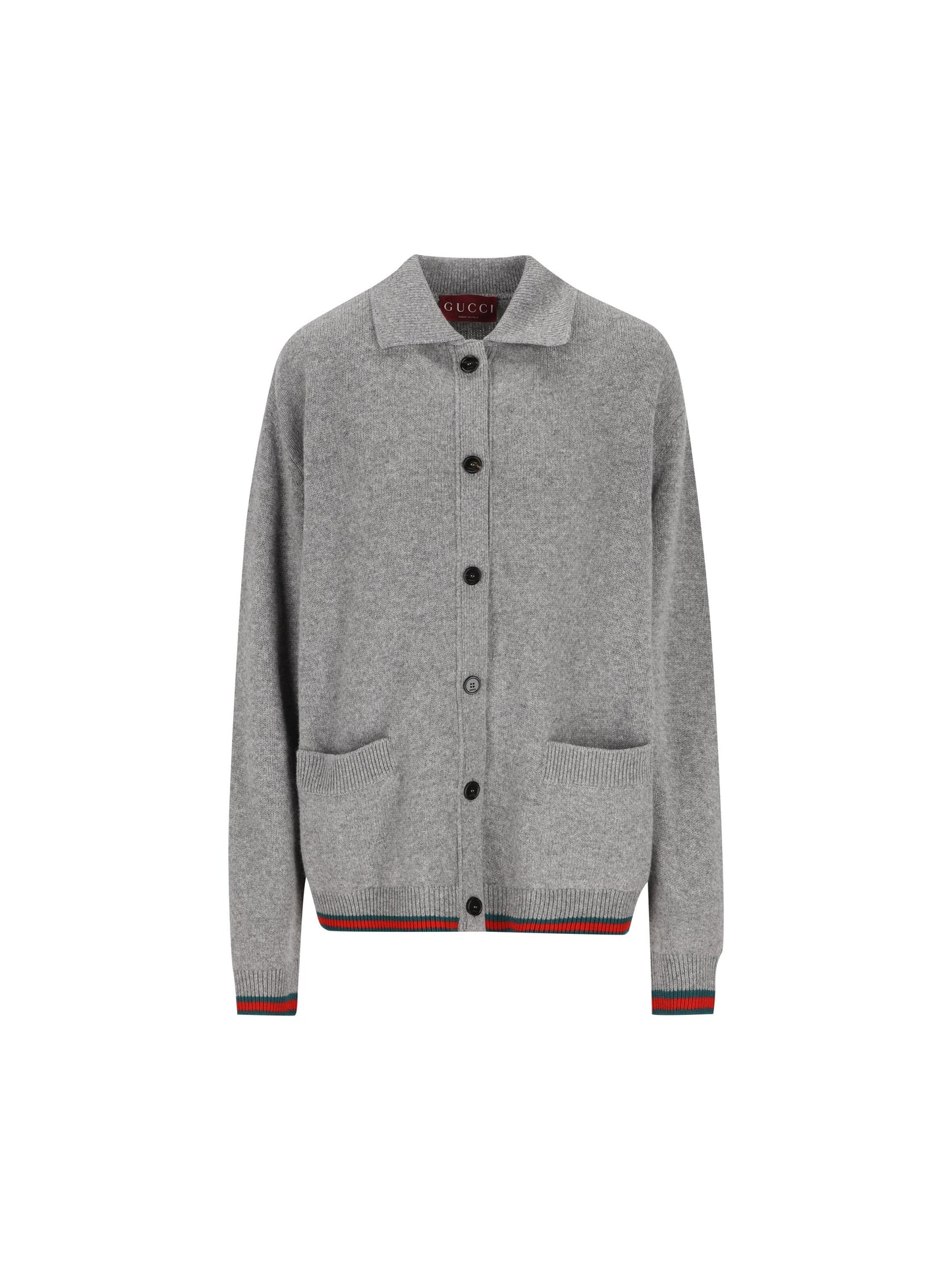 Cardigan in lana e cashmere. 848257 XKE921084 GUCCI 