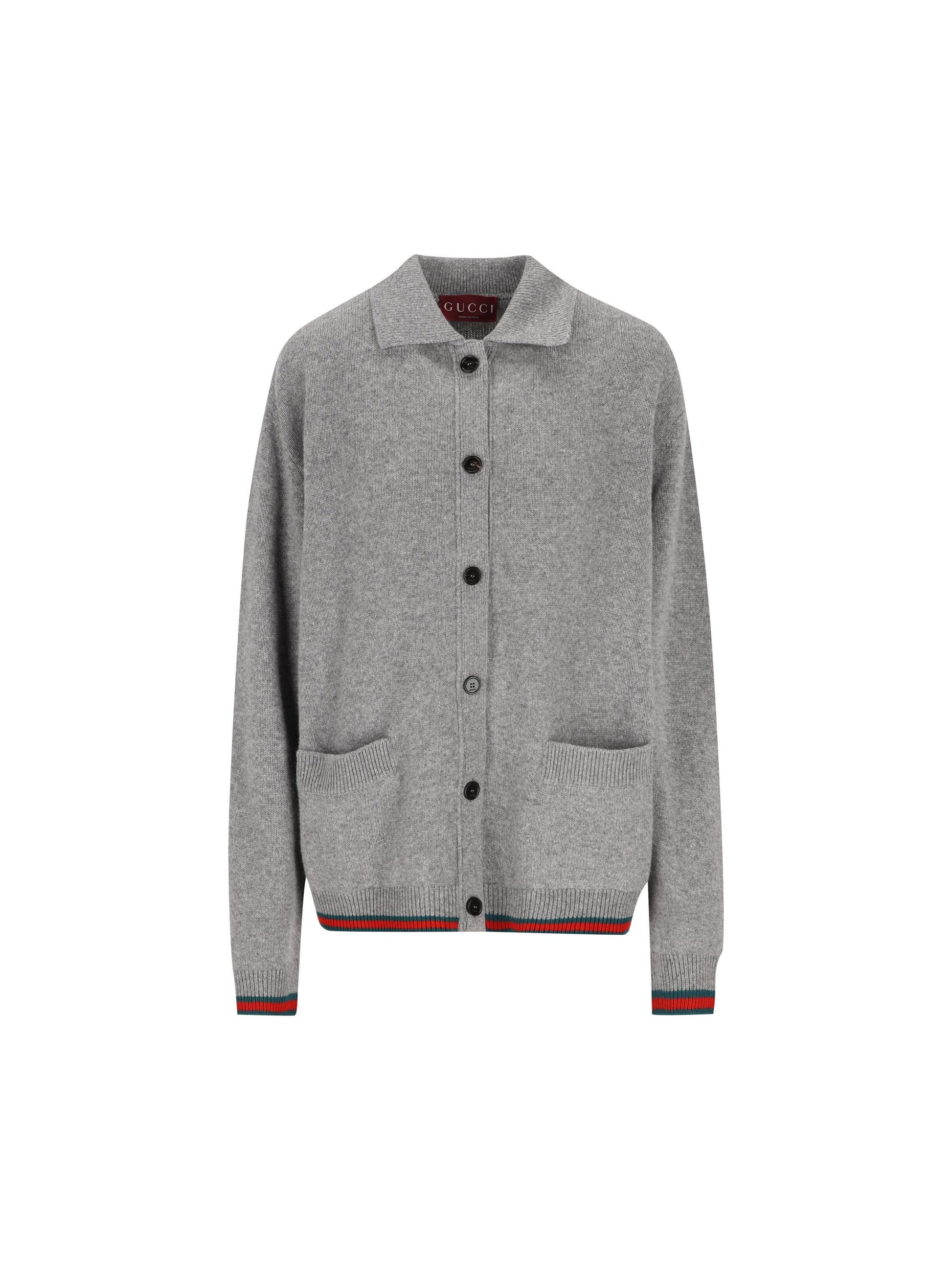 Cardigan in lana e cashmere. 848257 XKE921084 GUCCI 