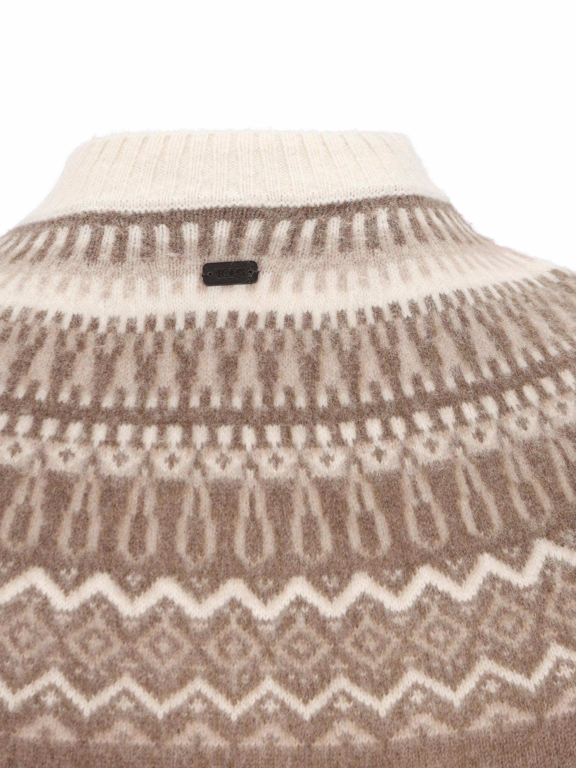 Girocollo realizzato in lana di agnello e cashmere. X8MC1518890VRH S407 TOD'S 