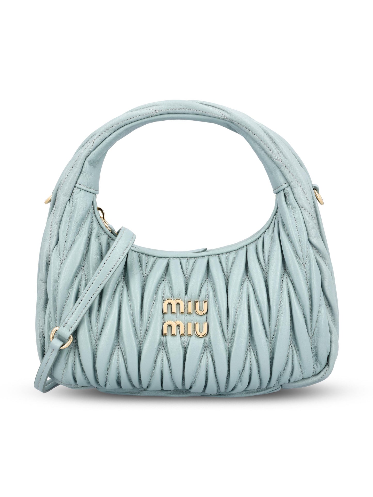 Borsa realizzata in pelle di agnello. 5BC125 AN88F0035 MIU MIU 