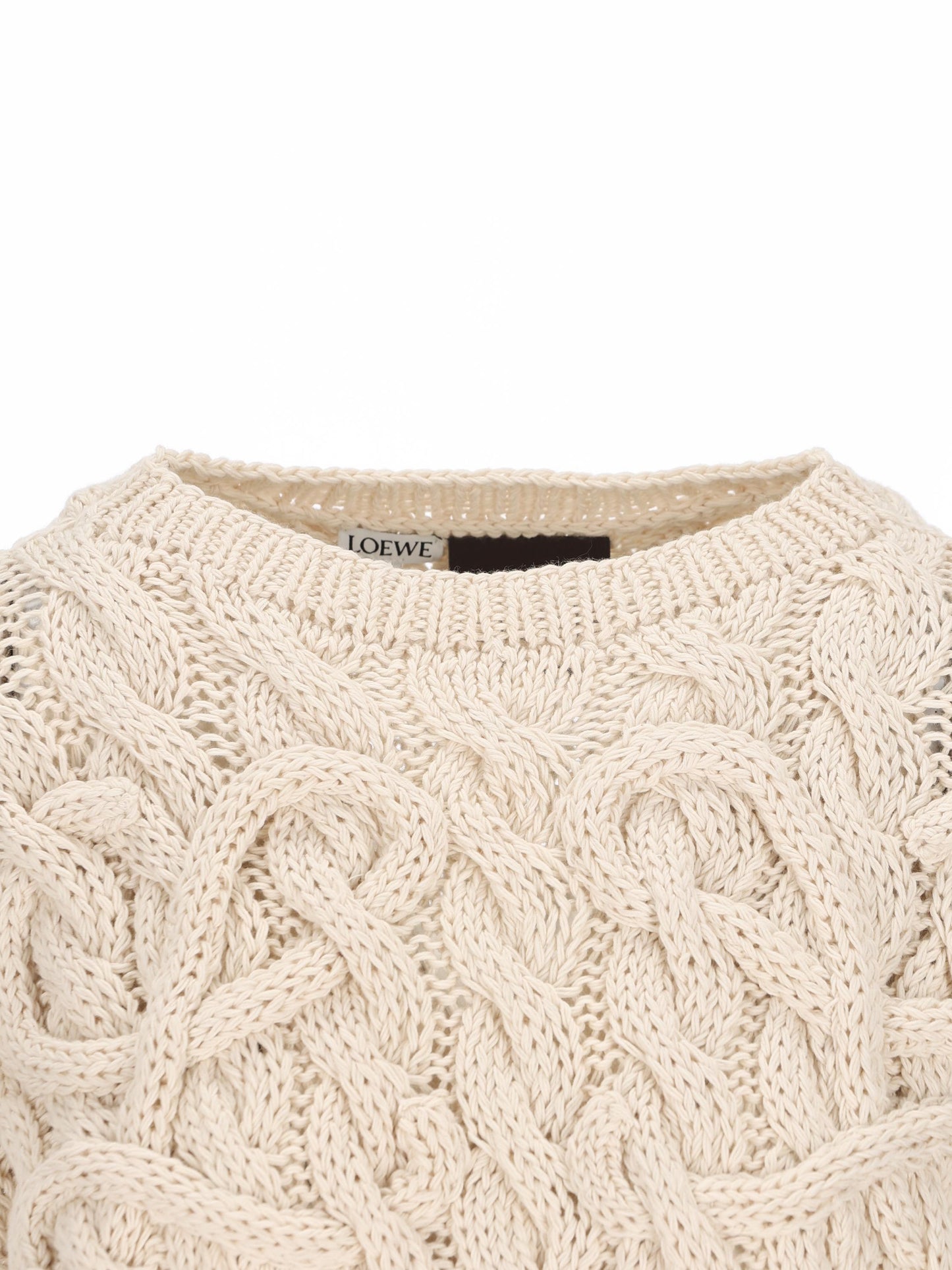 Maglia in misto lana e cotone. S616Y14K85 2370 LOEWE - PAULA'S IBIZA 