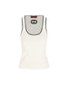 Canotta realizzata in viscosa e poliestere. 852456 XKFCZ9232 GUCCI 
