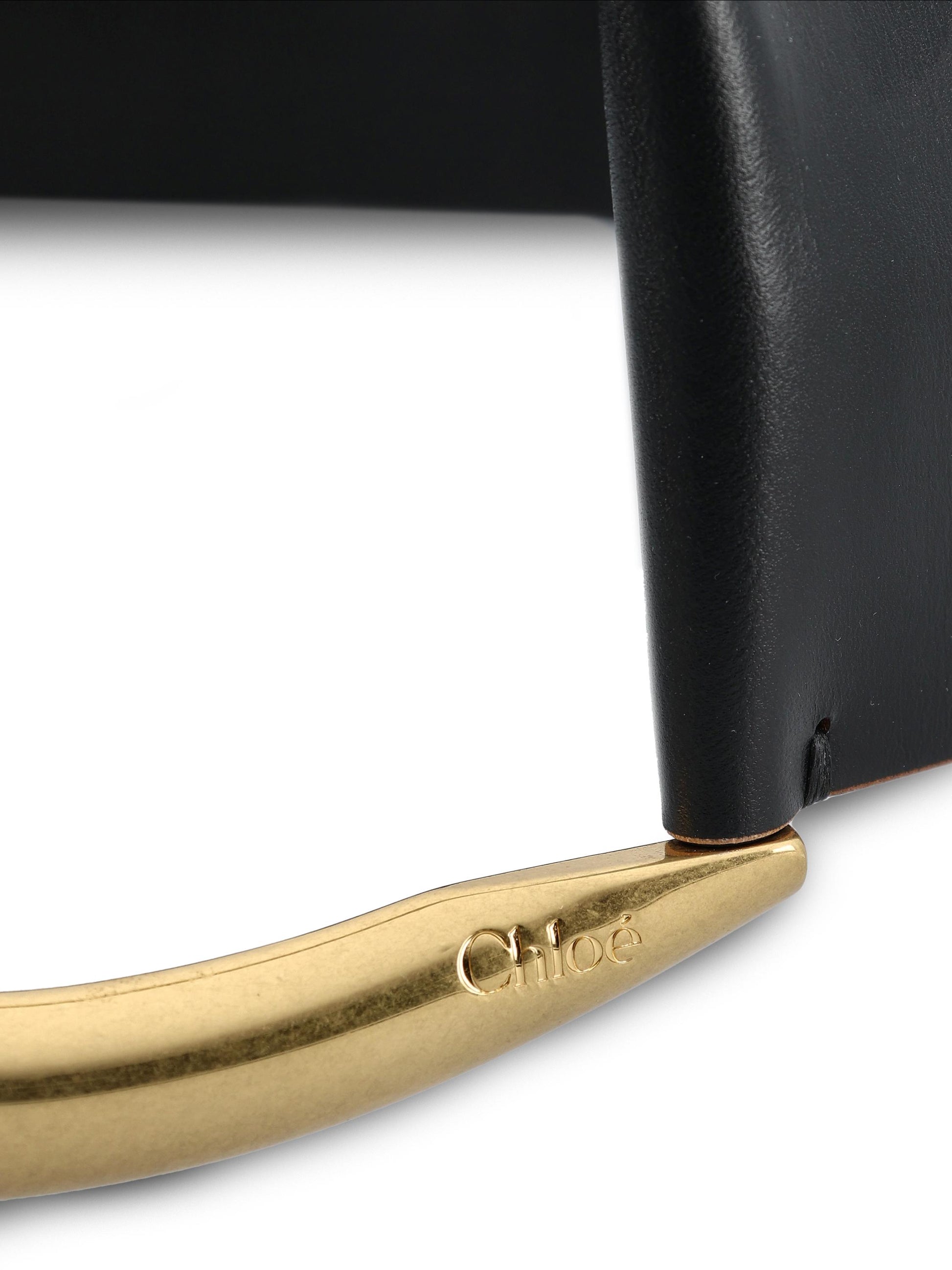 Cintura realizzata in pelle. CH25WBB04CWZ 001 CHLOE' 