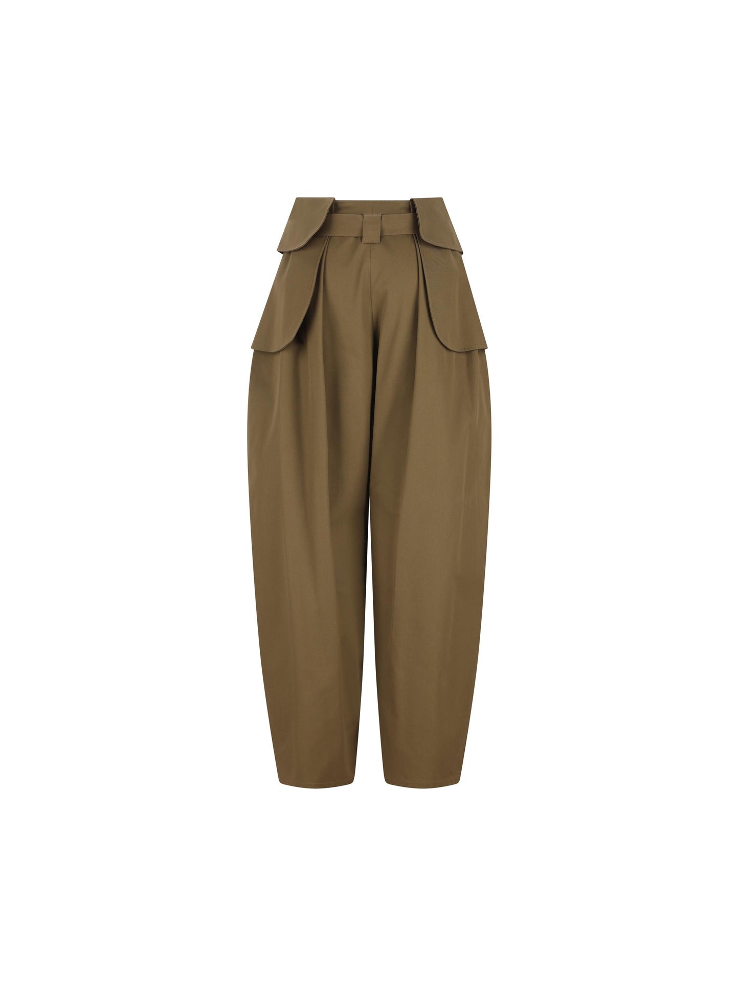 Pantaloni in gabardine di cotone e seta. S540Y04XNV 4160 LOEWE 