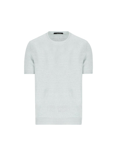 T-Shirt realizzata in lino e cotone. JOSH 430 TAGLIATORE 