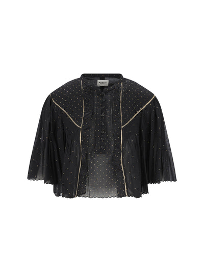 Top realizzato in cotone. 26PHT0806FA-D1J03E 01BK ISABEL MARANT 