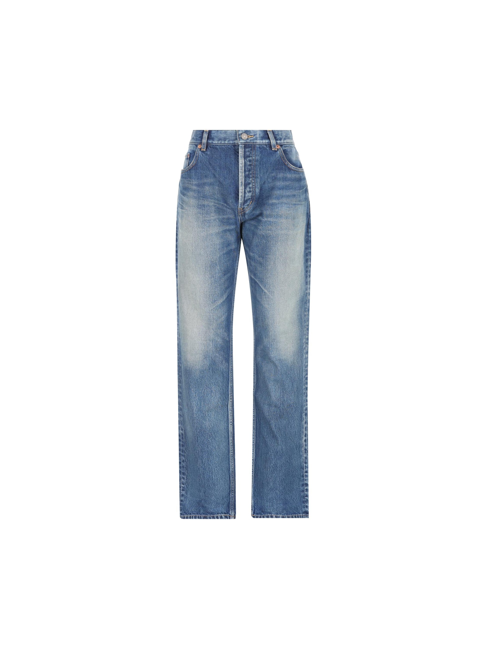 Jeans realizzati in cotone. 827965 Y35AY5105 SAINT LAURENT 