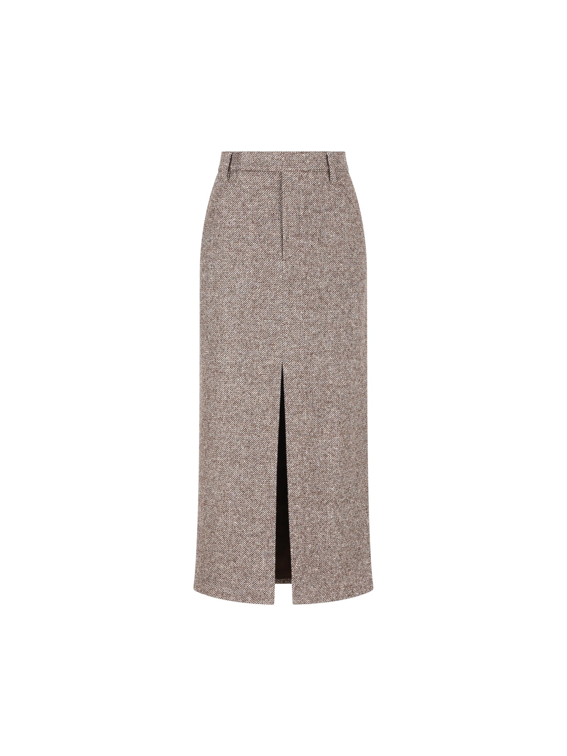 Gonna realizzata in lana vergine e seta. MG531G3918 C6321 BRUNELLO CUCINELLI 