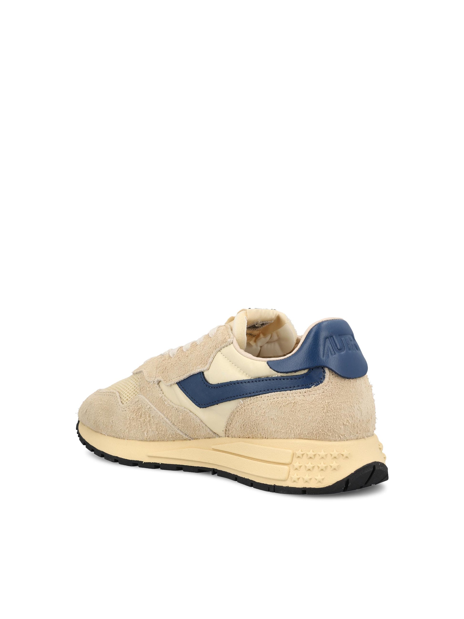 Sneakers realizzate in nylon e pelle. WWLM UT27 AUTRY 