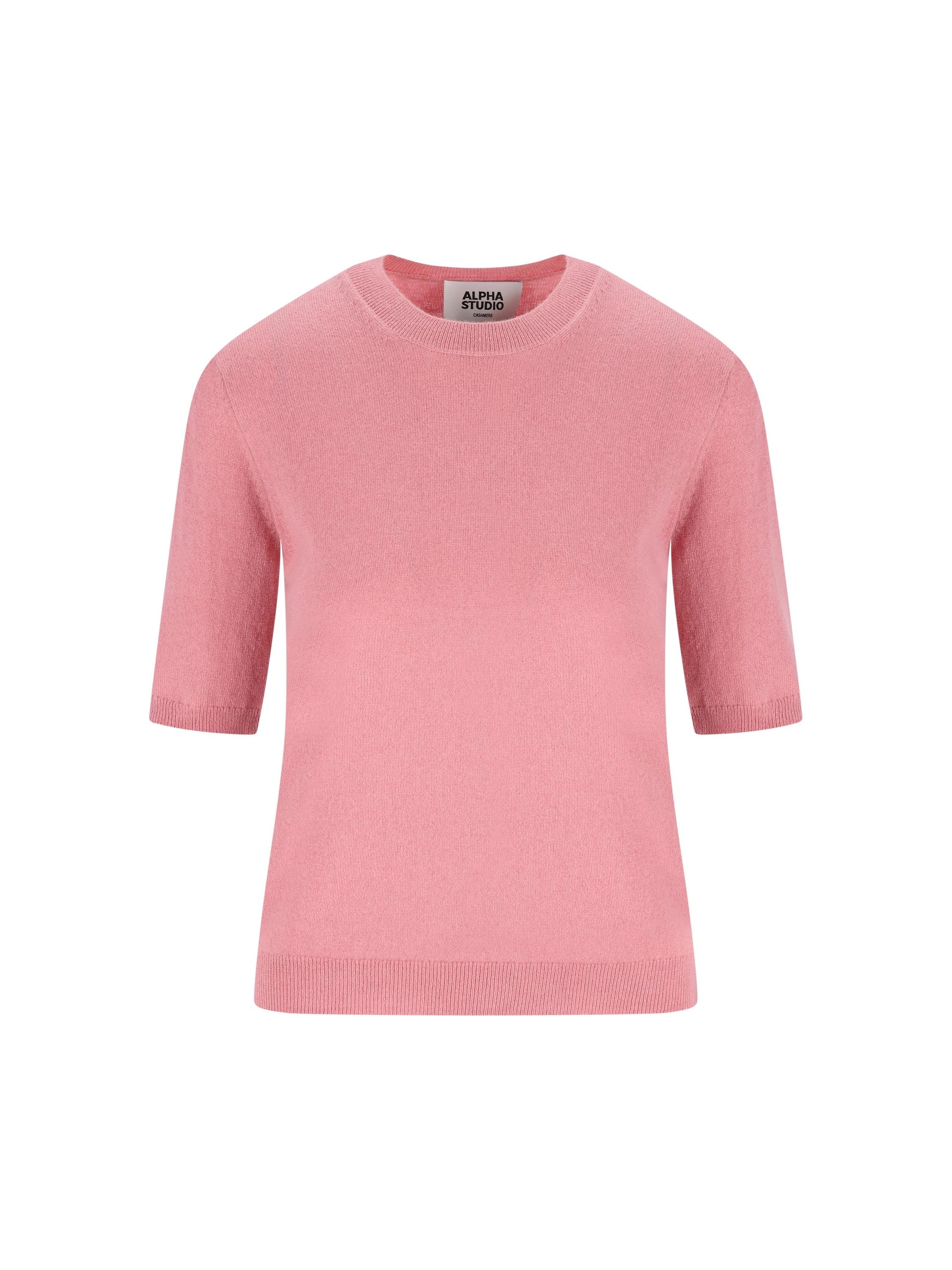 Maglia in Cashmere Manica Corta 4320C 2020 ALPHA STUDIO 