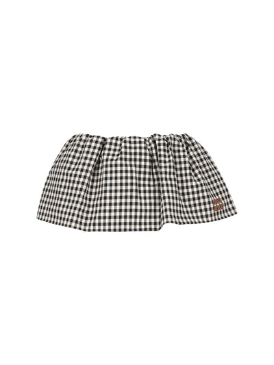 Minigonna in popeline. MG2200 12OFF0964 MIU MIU 