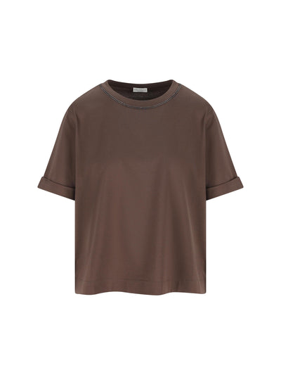 T-Shirt realizzata in cotone. M0T81BZ100 C8589 BRUNELLO CUCINELLI 