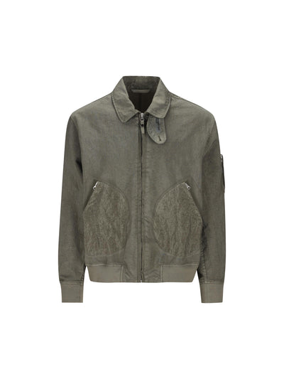 Giacca realizzata in poliammide e seta. 20MMOW205A 110504G674 MASSIMO OSTI STUDIO 