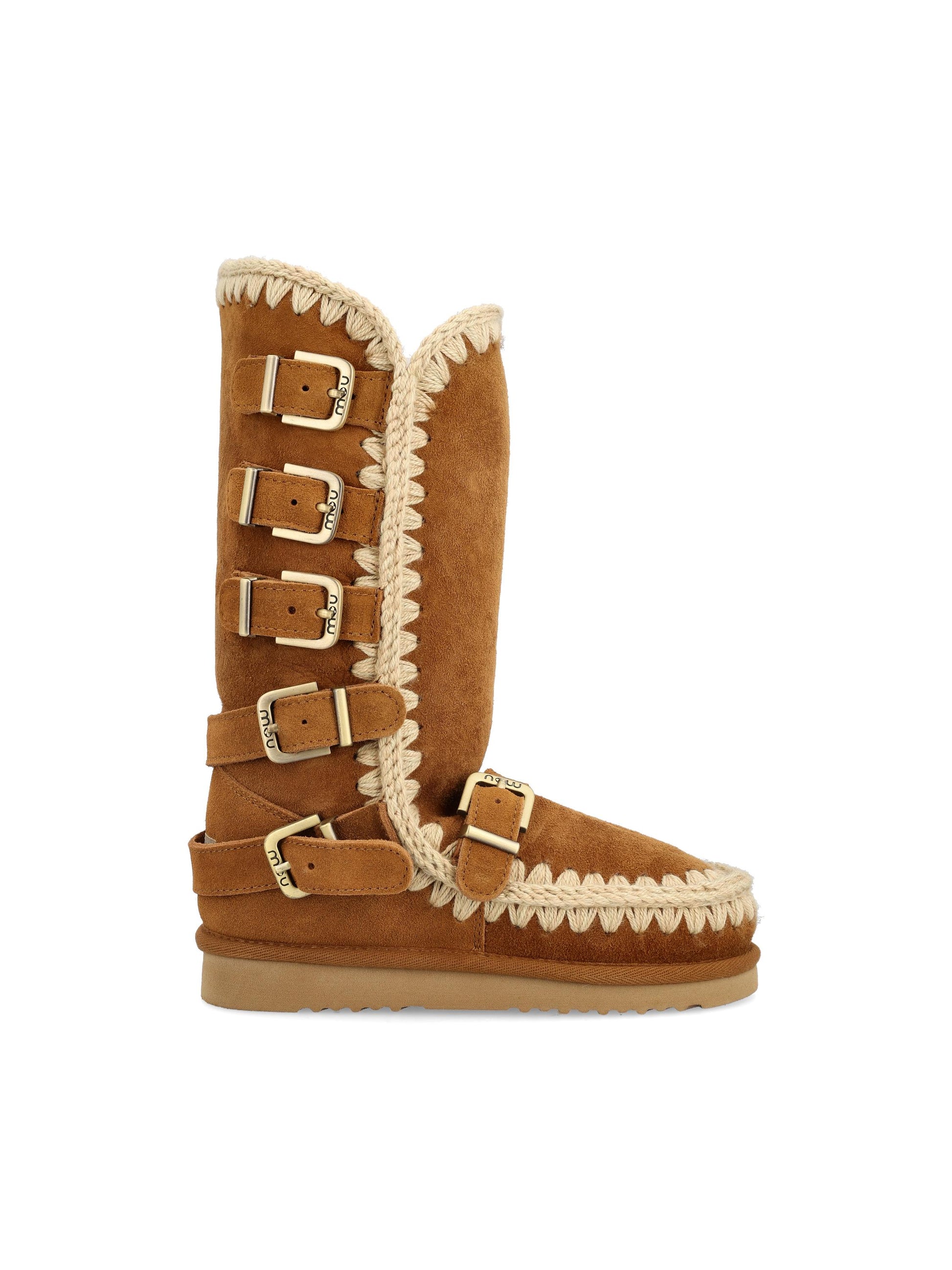 Stivali realizzati in pelle di montone. FW101137A COG MOU 