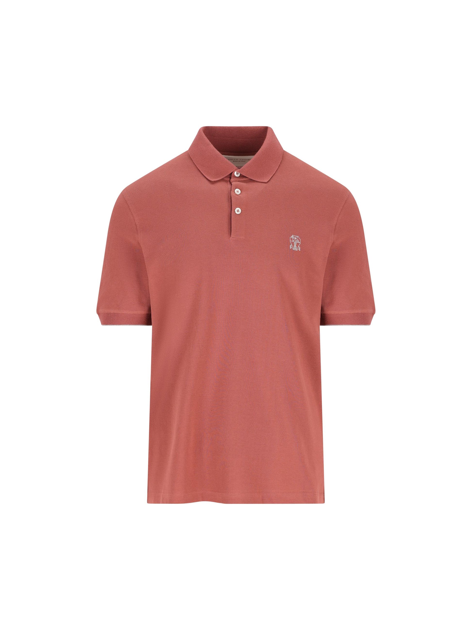 Polo realizzata in cotone. ME8548788 CMZ07 BRUNELLO CUCINELLI 