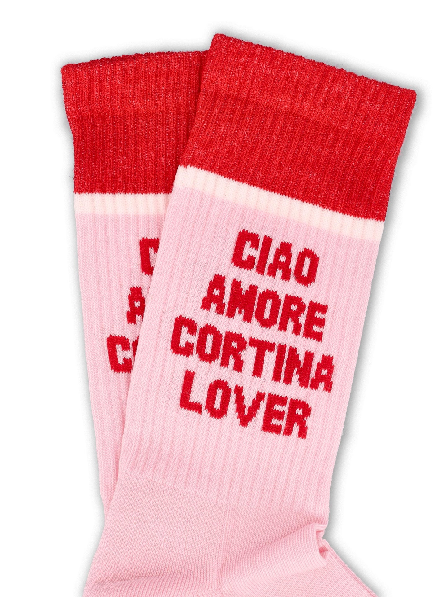 Calzini in cotone "Ciao Amore Cortina Lover" 2901BK 06 GIADA BENINCASA 