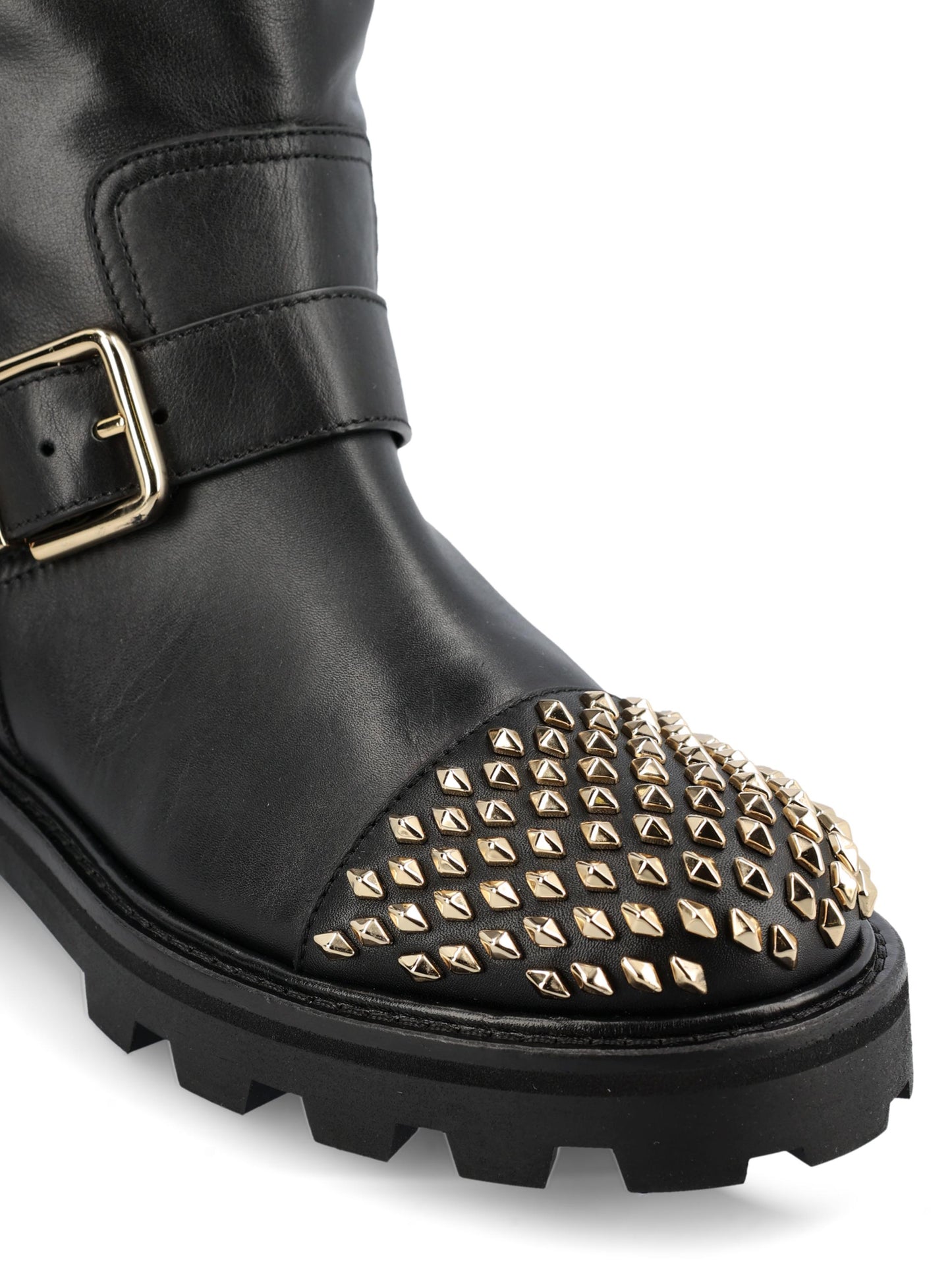 JIMMY CHOO BIKERIIAVTBLACK/GOLD