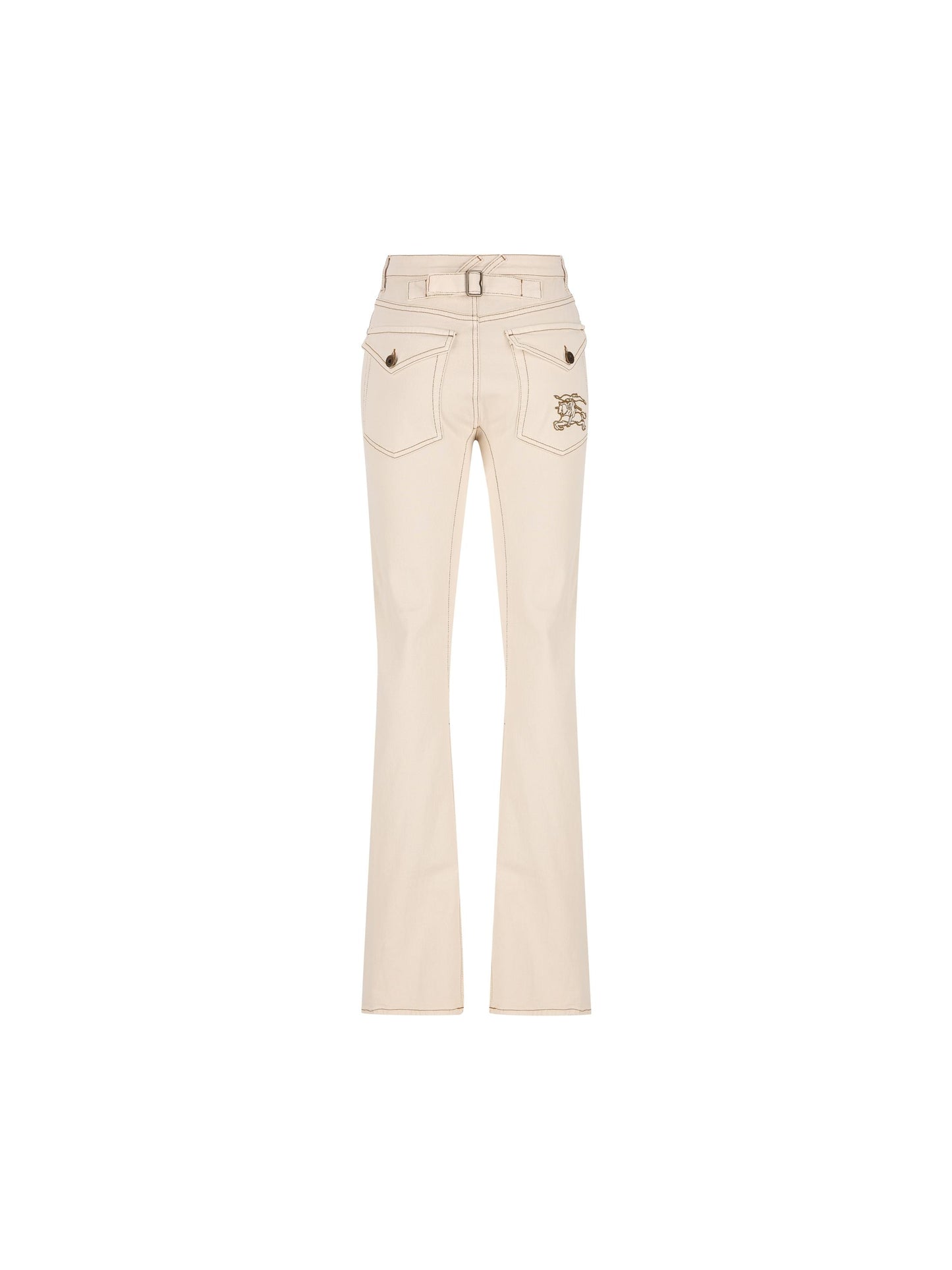 Jeans bootcut a vita alta con ricamo. 8118523 C3997 BURBERRY 