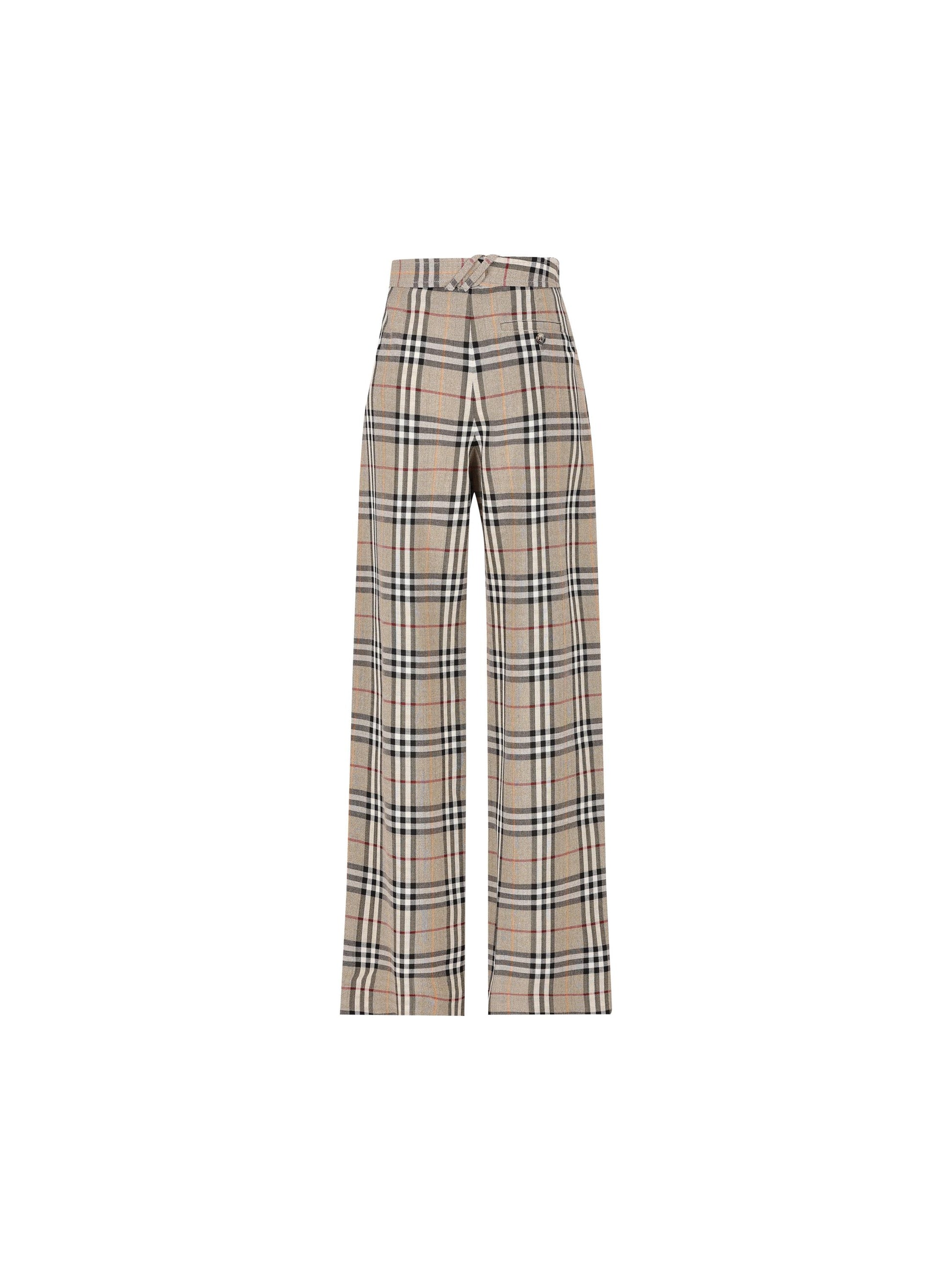 Pantaloni in viscosa e seta. 8110717 B7337 BURBERRY 