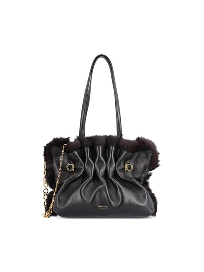 Borsa realizzata n pelle di vitello e capretto. 21A446 787848001 SALVATORE FERRAGAMO 