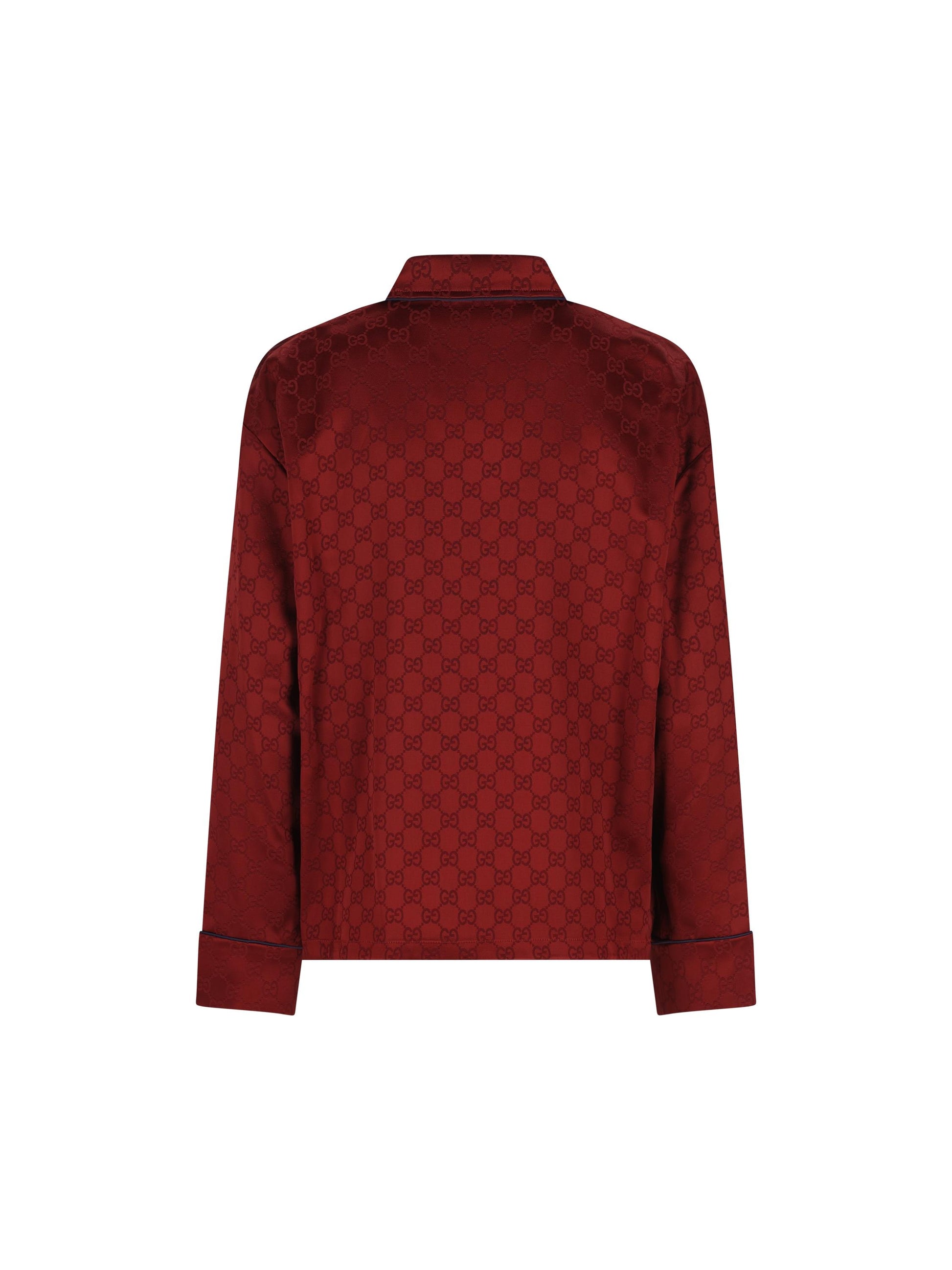 Camicia in viscosa jacquard GG 836292 Z7ADF6318 GUCCI 