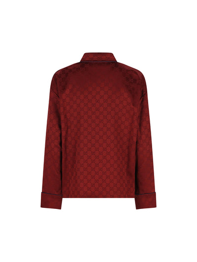 Camicia in viscosa jacquard GG 836292 Z7ADF6318 GUCCI 