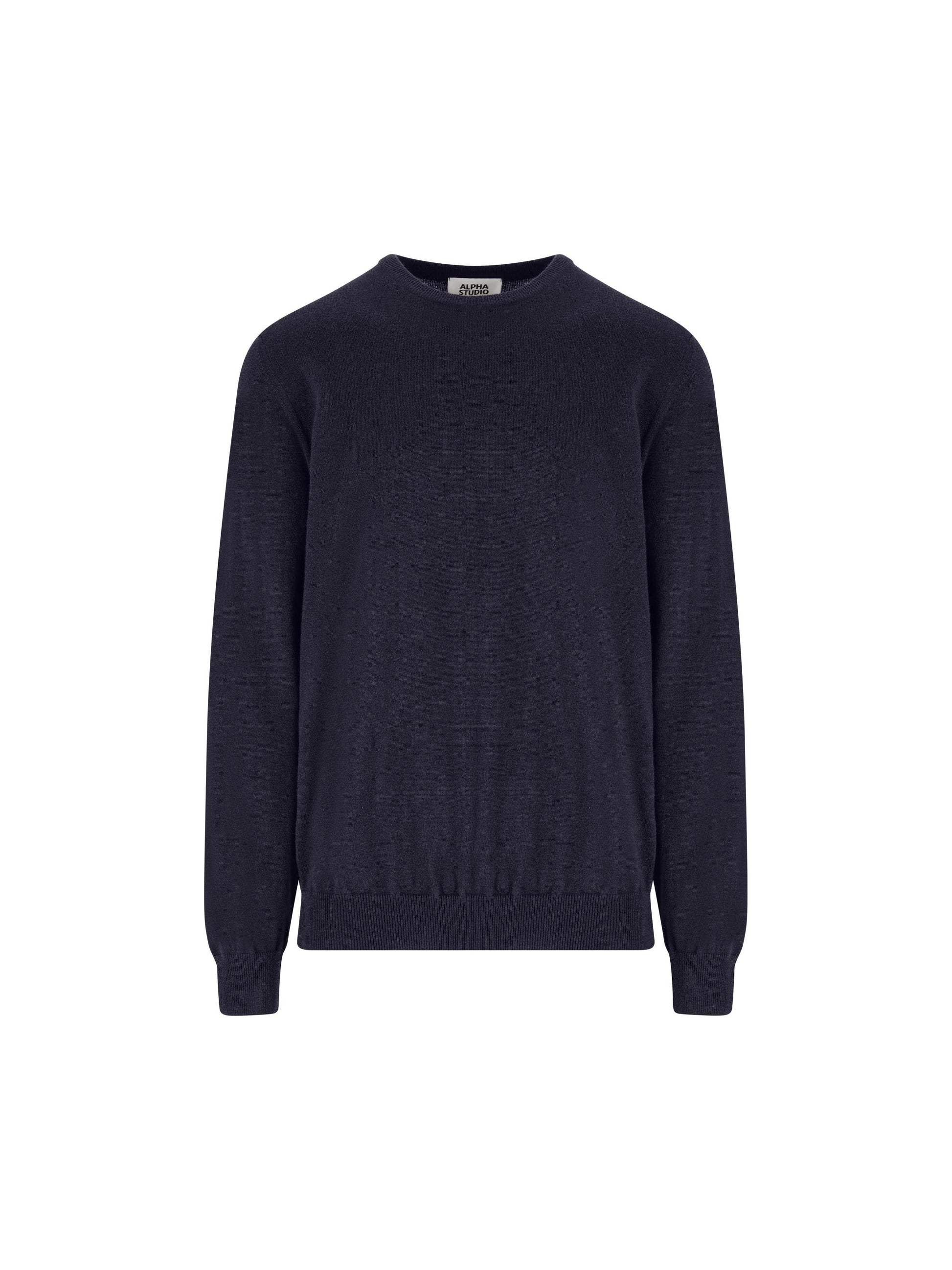 Maglione realizzato in cashmere. 3150C 1001 ALPHA STUDIO 