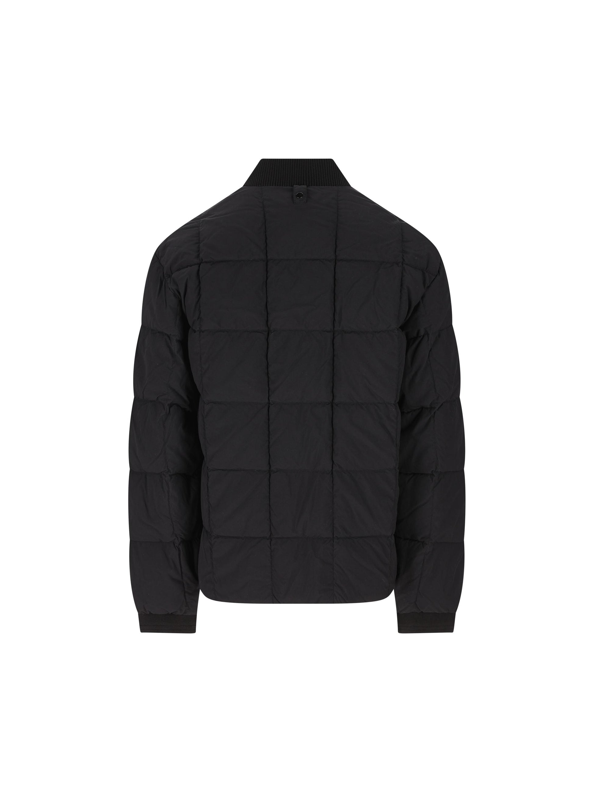 Bomber Trapuntato in Nylon Tinto in Capo 19MMOW002A 110435G999 MASSIMO OSTI STUDIO 