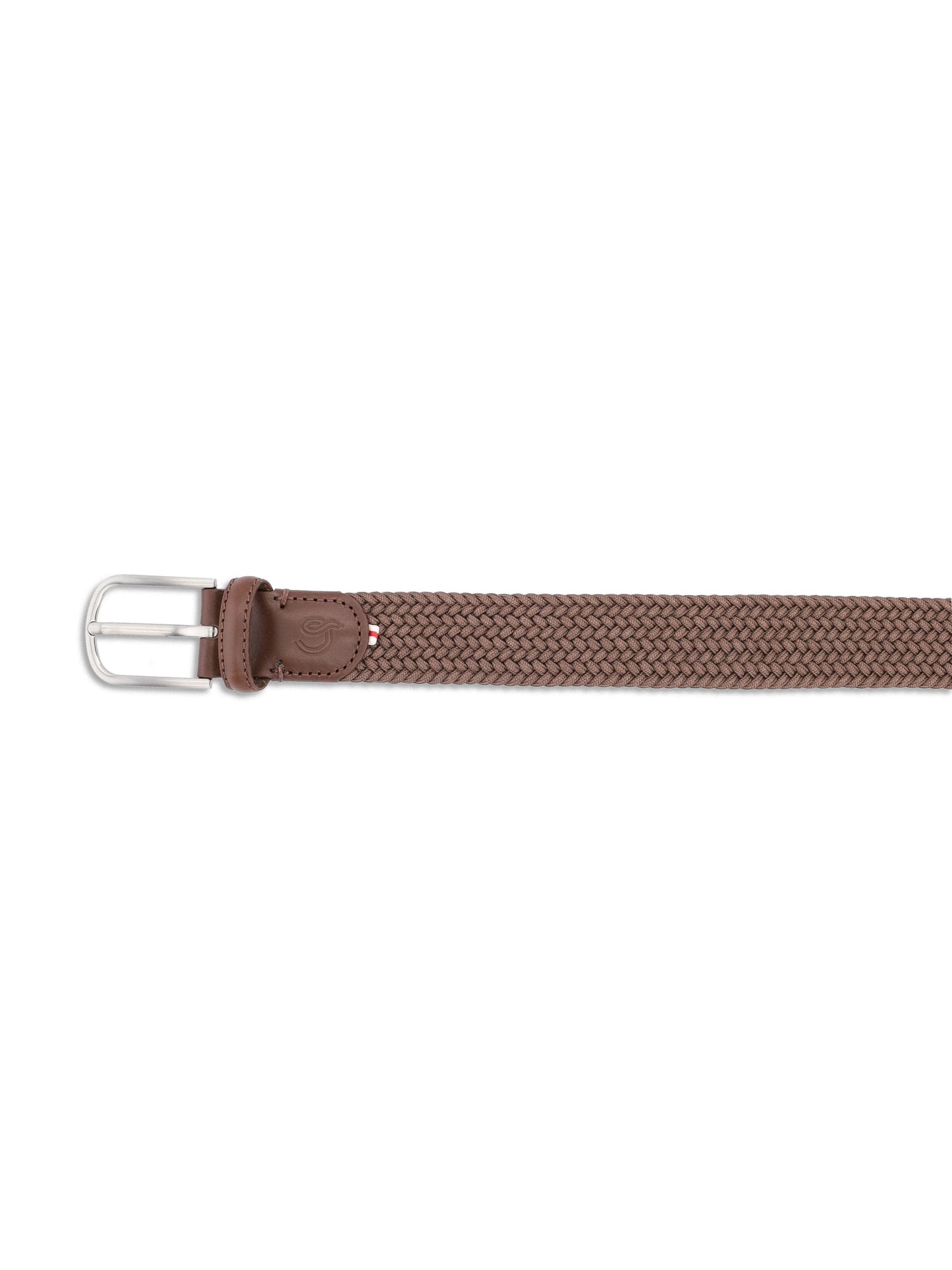 Cintura realizzata in pelle conciata al vegetale. LBFLOBRO B10-100580 LA BOUCLE 