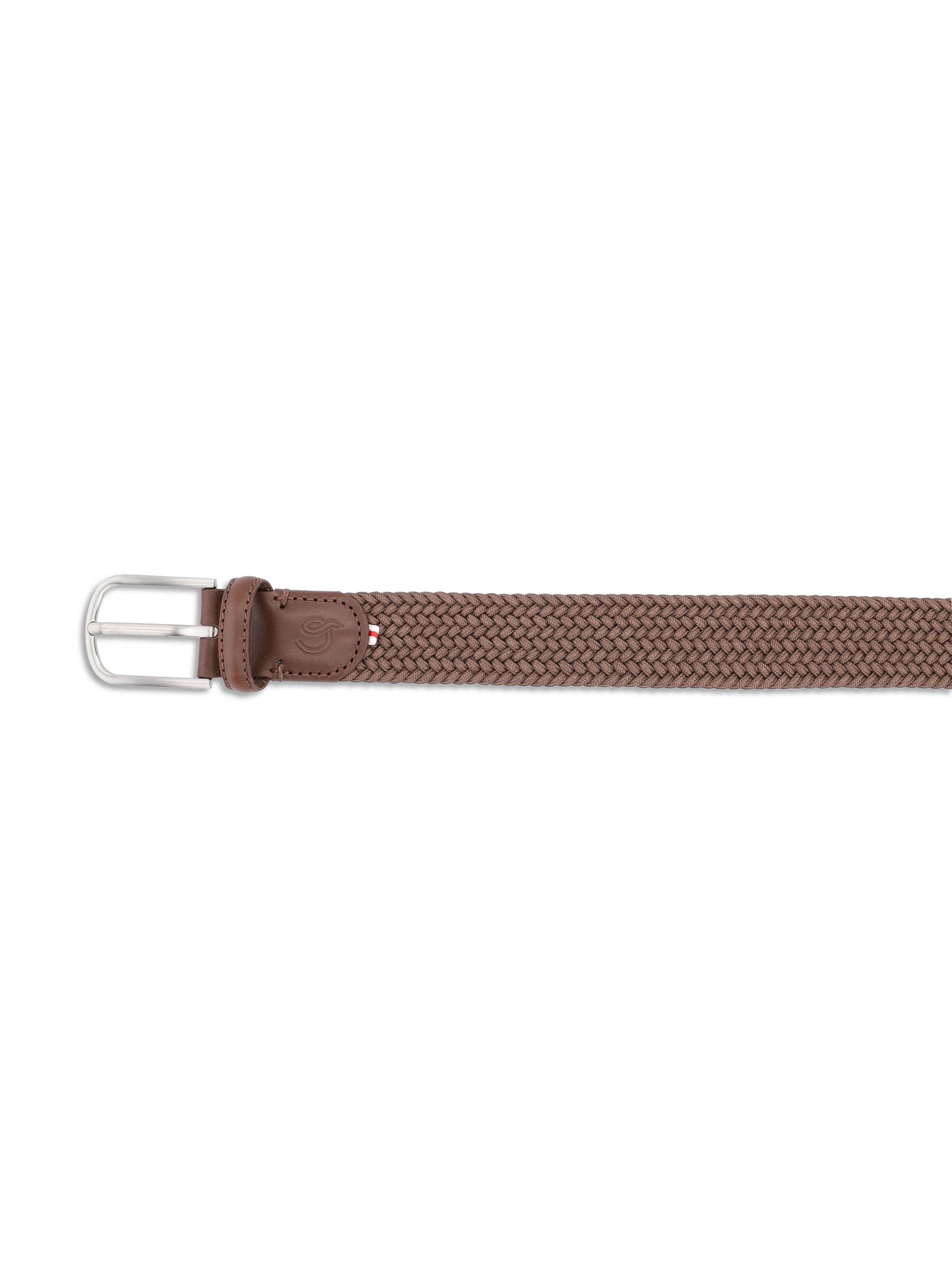 Cintura realizzata in pelle conciata al vegetale. LBFLOBRO B10-100580 LA BOUCLE 