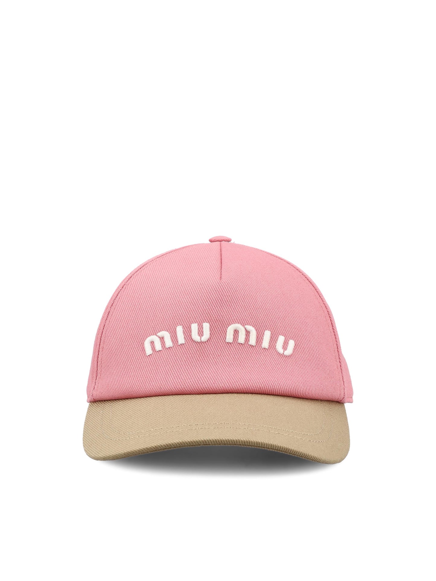 Cappellino realizzato in cotone. 5HC179 ACQ1F0W0M MIU MIU 