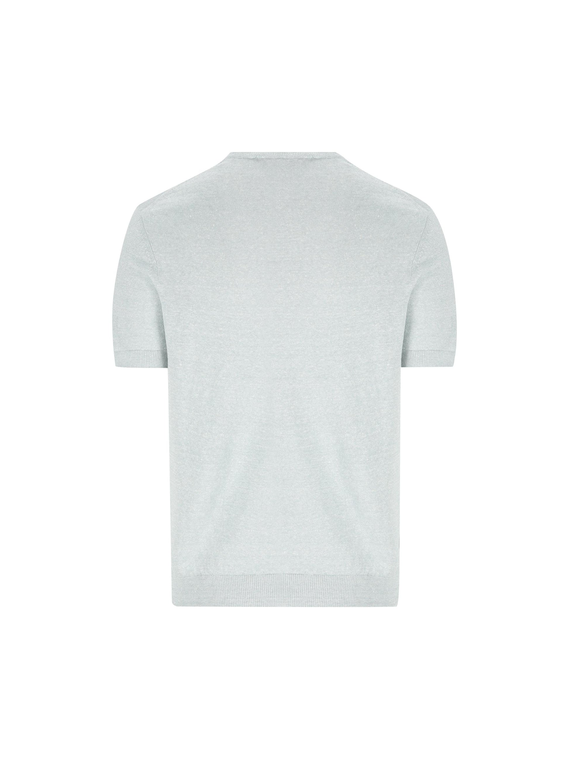 T-Shirt realizzata in lino e cotone. JOSH 430 TAGLIATORE 