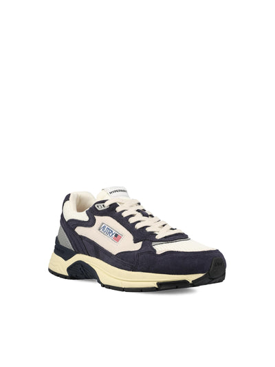 Sneakers Hyperway in suede, mesh e pelle di capra HYLM SA02 AUTRY 