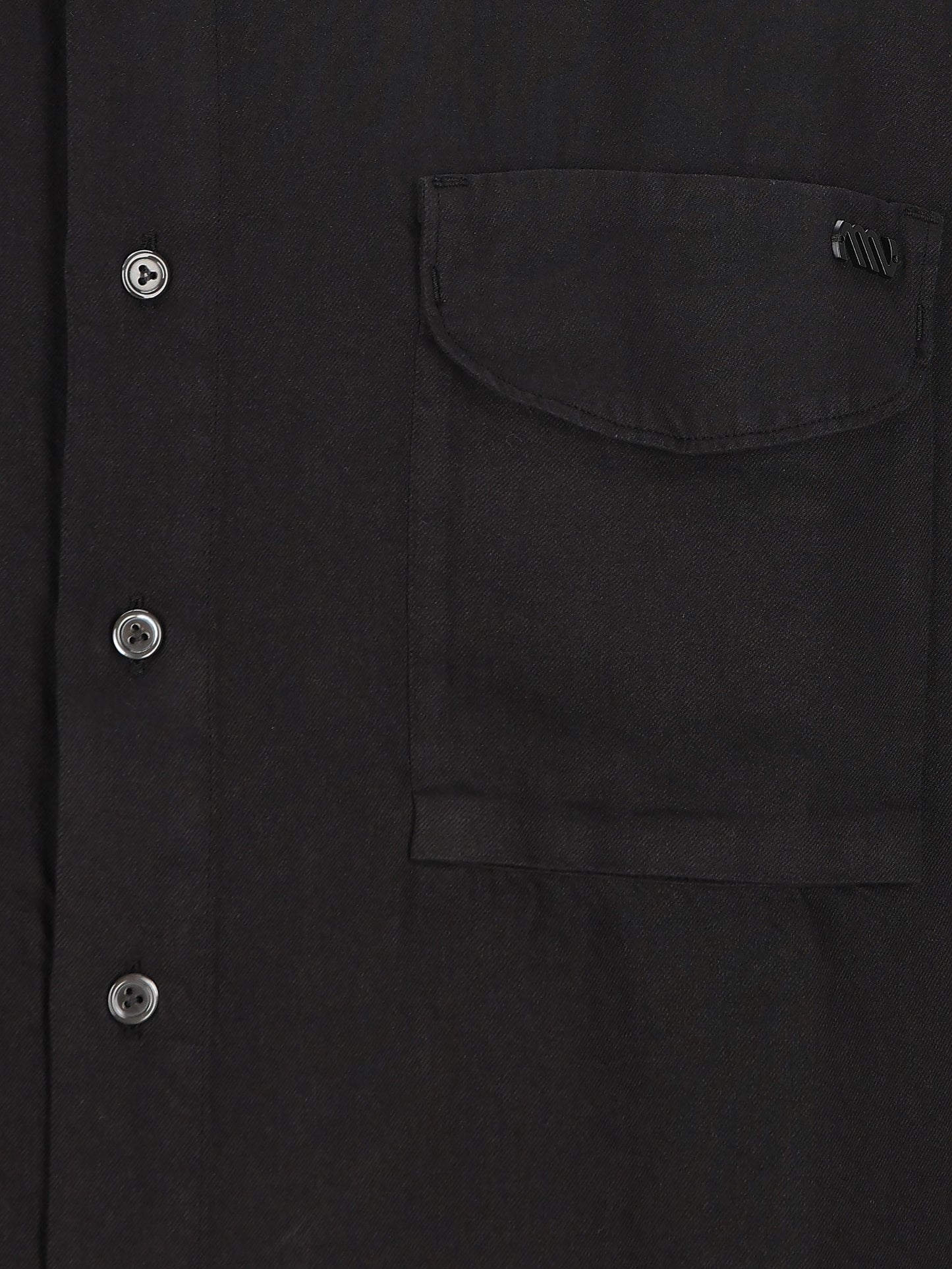 Camicia realizzata in lana vergine e cotone. MSH302A11 0638O999 MASSIMO OSTI STUDIO 