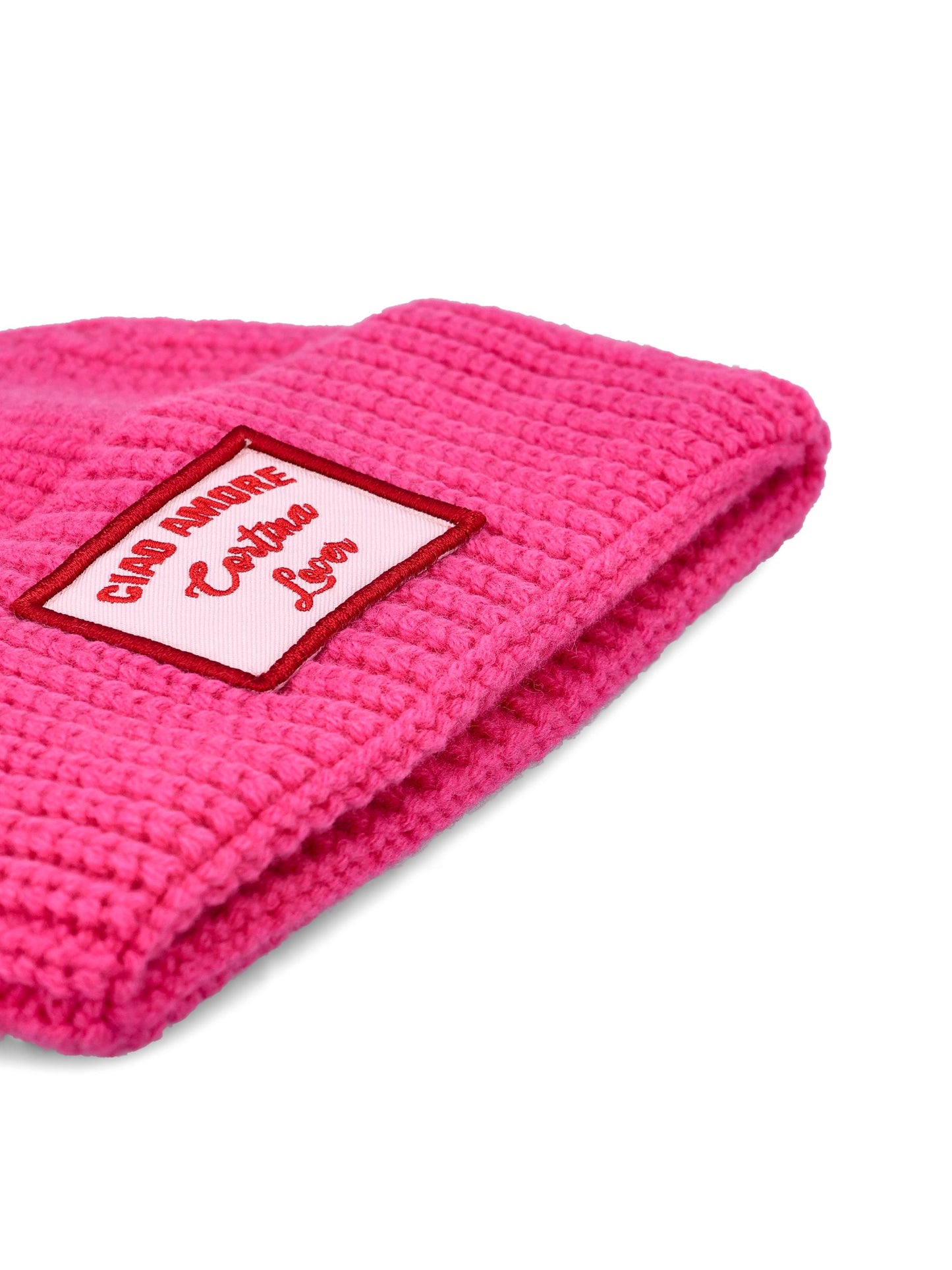 Cappello in lana e cashmere "Ciao Amore Cortina Lover" F25EM2831K 39 GIADA BENINCASA 