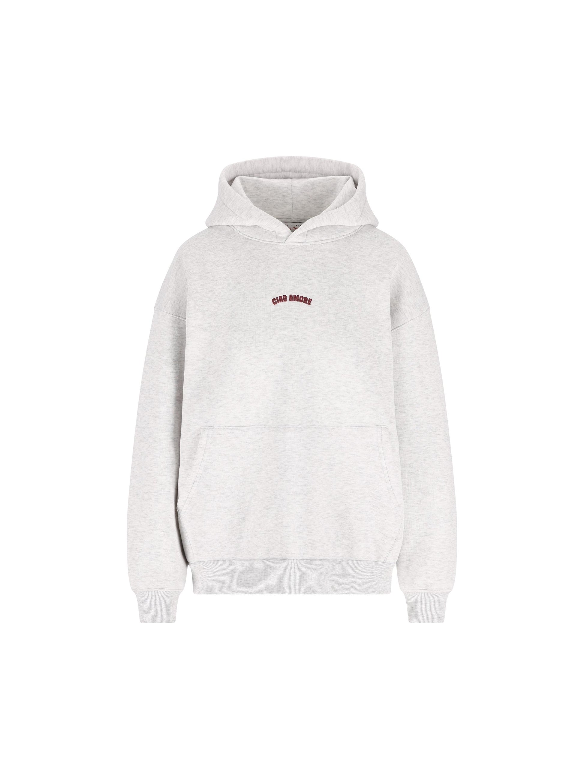 Felpa con cappuccio Ciao Amore Cortina Lover F25ET2322K 38 GIADA BENINCASA 